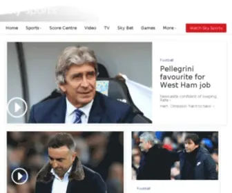 SKYsports.co.uk(Watch the best live coverage of your favourite sports) Screenshot
