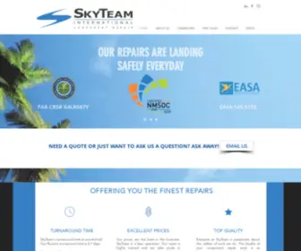 SKyteam.cc(SkyTeam International) Screenshot