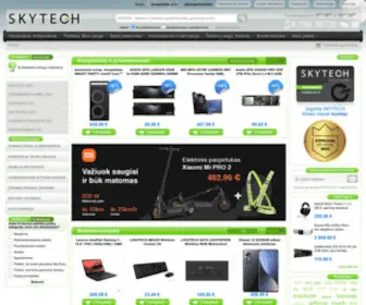 SKytech.lt(Kompiuteriai, televizoriai, nam) Screenshot