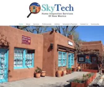 SKytechnm.com(SkyTech New Mexico) Screenshot