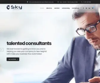 SKytechnovation.com(IT Development company) Screenshot