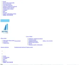 SKytec.hu(SKYTEC-HUNGARY :: CÉGINFO, AKTUÁLIS HÍREK) Screenshot