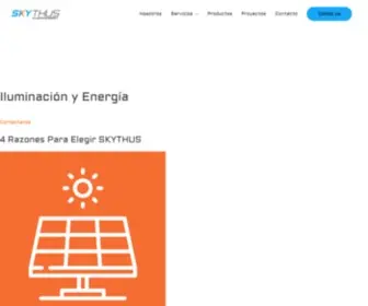 SKYthus.com(Clean Energy) Screenshot