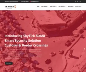 SKytick.com(SkyTick Technology Global) Screenshot