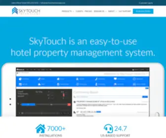 SKytouchtechnology.com(Based Hotel Management Software) Screenshot