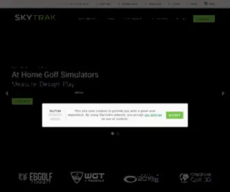 SKYtrakgolf.com(The Ultimate Indoor Launch Monitor) Screenshot