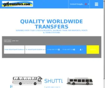 SKYtransfers.com(Airport transfers home and abroad) Screenshot