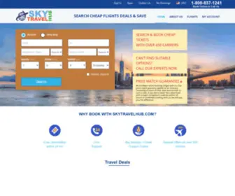 SKYtravelhub.com(Sky Travel Hub) Screenshot