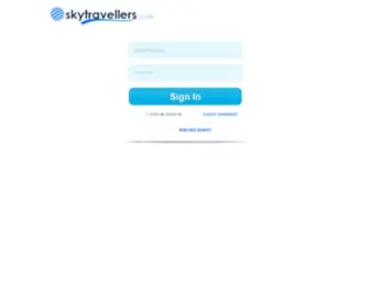 SKYtravellers.com(Sky Travellers) Screenshot