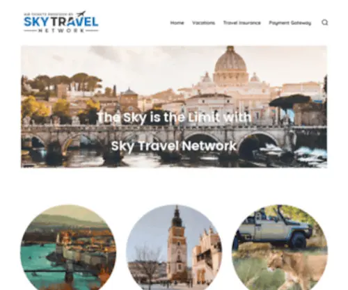 SKYtravelnetwork.com(SKYtravelnetwork) Screenshot