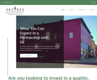 SKYtreeinvestments.com(Real Estate Opportunities for Diversified Investors) Screenshot