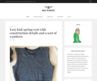 SKyturtle.net(Sky Turtle Sewing Blog) Screenshot
