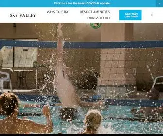 SKyvalleyresort.com(Sky Valley RV Resort) Screenshot