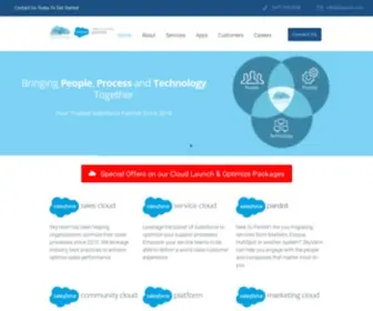 SKyvenn.com(Salesforce Consulting) Screenshot