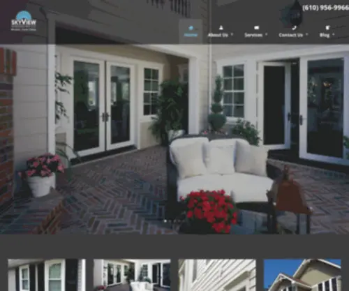 SKyviewremodeling.com(Window & Door Replacement) Screenshot