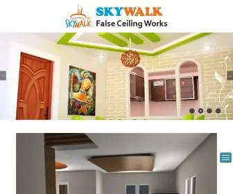 SKywalkfalseceiling.com(False Ceiling in Tirunelveli) Screenshot