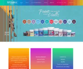 SKywall.in(Painting WordPress theme) Screenshot