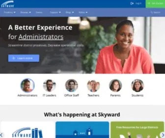 SKyward.com(School Management Software) Screenshot