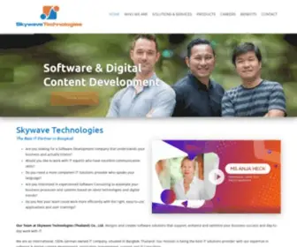 SKywavetechnologies.com(The Best IT Partner in Bangkok) Screenshot