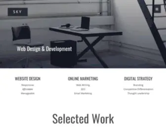 SKywebsitedesign.com(Website Design & Development Chappaqua NY Westchester) Screenshot