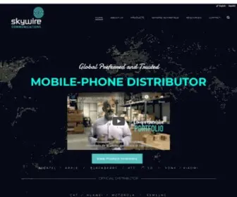 SKywirecomm.com(Global Preferred and Trusted Mobile) Screenshot