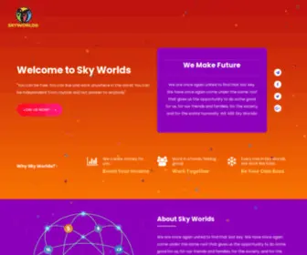 SKyWorlds.in(Water Treatment Plant Manufacturer) Screenshot