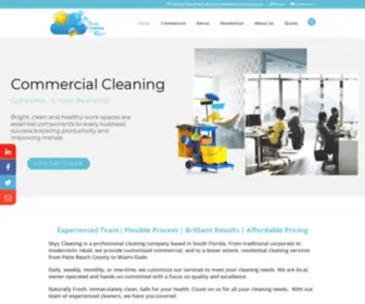 SKYYcleaning.com(Our Home) Screenshot