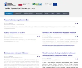 Skzukowo.pl(Spółka Komunalna Żukowo) Screenshot
