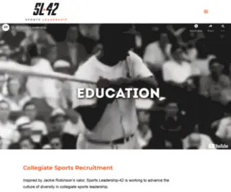 SL-42.com(42 Sports Leadership) Screenshot