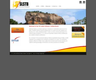 SL-STB.org(Sri Lanka Software Testing Board) Screenshot