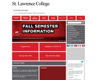 SL.on.ca(Lawrence College) Screenshot