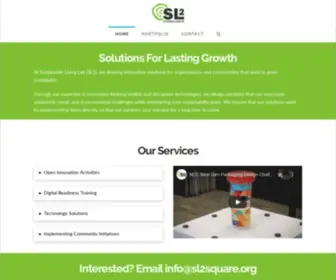 SL2Square.org(Innovating for Sustainable Growth) Screenshot