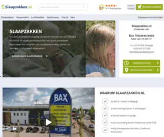 Slaapzakken.nl(Alles over slaapzakken) Screenshot