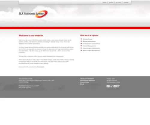 Slaassociates.net(SLA Associates) Screenshot
