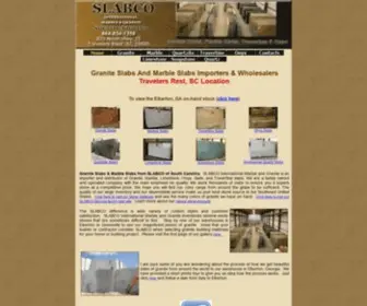 SlABCOmgsc.com(SLABCO Marble & Granite) Screenshot