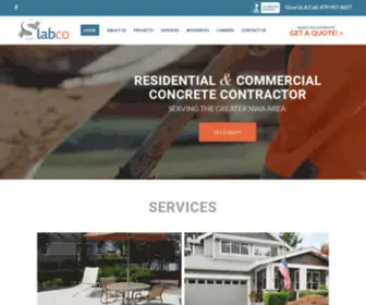 SlABCOnwa.com(RESIDENTIAL & COMMERCIAL CONCRETE CONTRACTOR) Screenshot