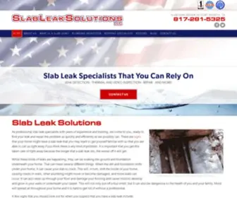 Slableaksolutionsllc.com(Slab Leak Solutions In Fort Worth) Screenshot