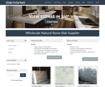 Slabmarket.com(Buy Granite and Marble Slabs direct from Quarries) Screenshot