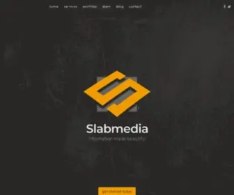 Slabmedia.com(Boston web design) Screenshot