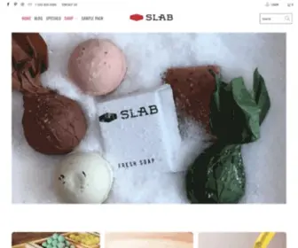 Slabsoap.com(SLAB FRESH SOAP™) Screenshot