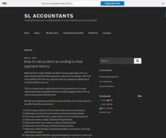 Slaccountants.co.za(Helping Entrepreneurs and Businesses to reach their full economic potential) Screenshot