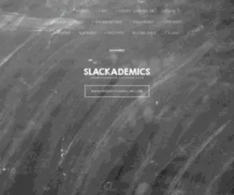 Slackademics.com(Slackademics) Screenshot