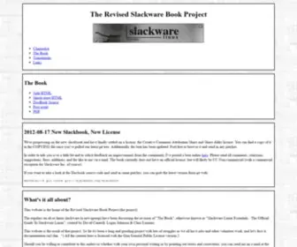 Slackbook.org(The Revised Slackware Book Project) Screenshot