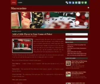 Slacocasino.com Screenshot