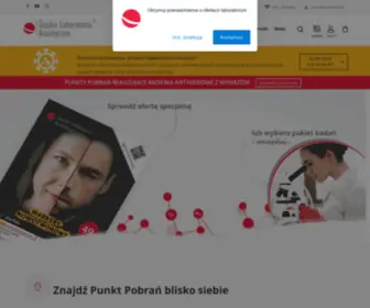 Sla.com.pl(Badania krwi) Screenshot