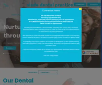 Sladeimplantcentre.com(Slade Dental Practice) Screenshot