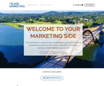 Slademarketing.com(Slade Marketing) Screenshot