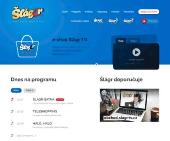 Slagrtv.cz(Šlágr TV) Screenshot