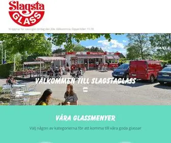 Slagstaglass.com(Välkommen) Screenshot