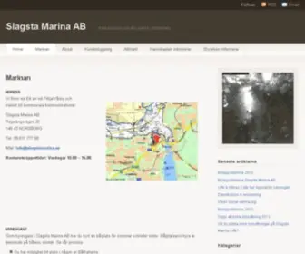 Slagstamarina.se(Välkommen) Screenshot